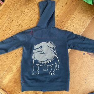 Appaman high end kids clothing 3t blue hoodie